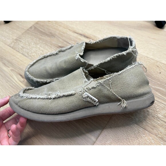 Crocs Santa Cruz Canvas Loafer - Mens 8 - Picture 5 of 6